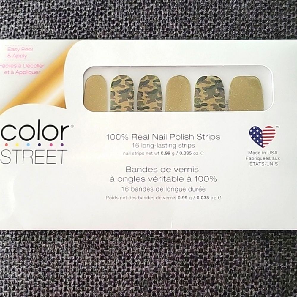Color Street | Glam-ouflage | 100% Real Nail Polish Strips